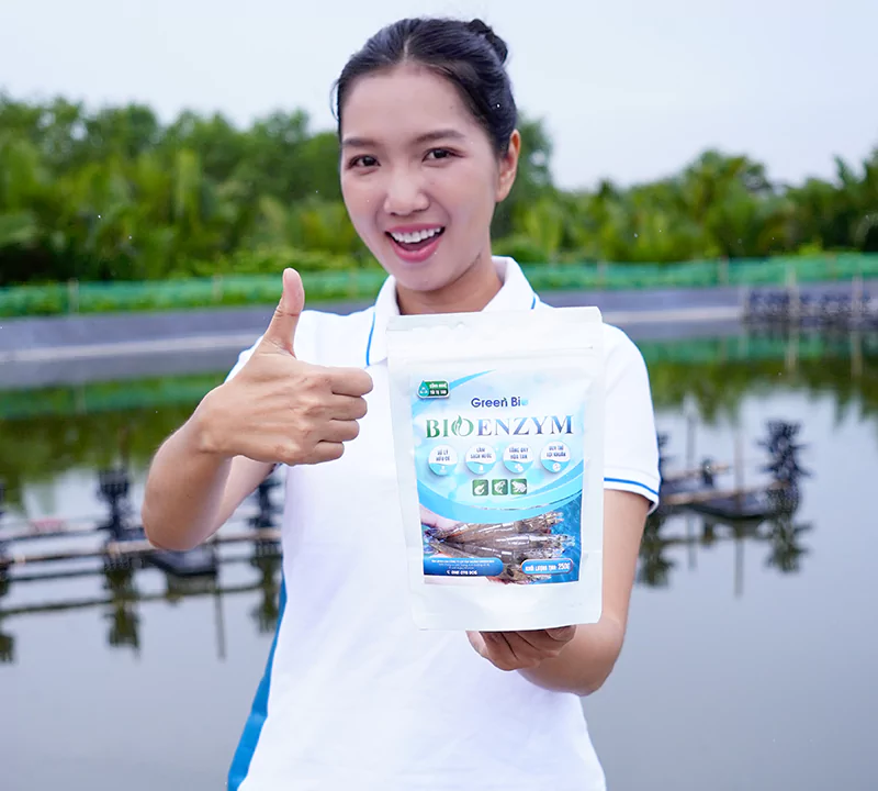 Bio Enzym giúp xử lý khí độc cho ao Bio Enzym giúp xử lý khí độc cho ao