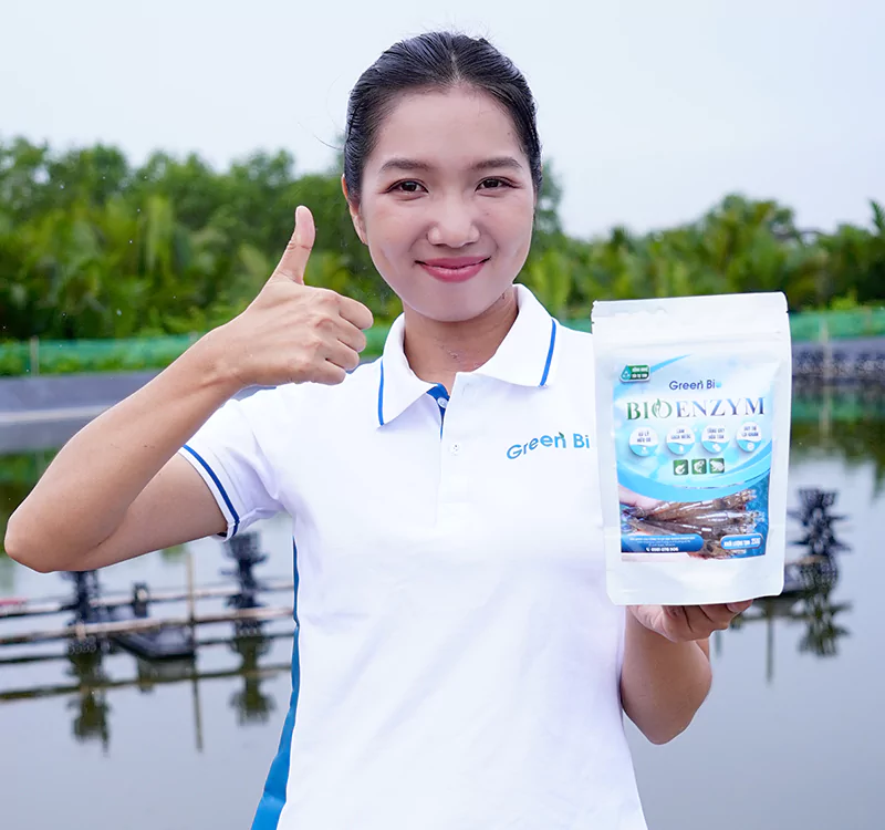 Bio Enzym giúp xử lý tảo trong ao tôm Bio Enzym giúp xử lý tảo trong ao tôm