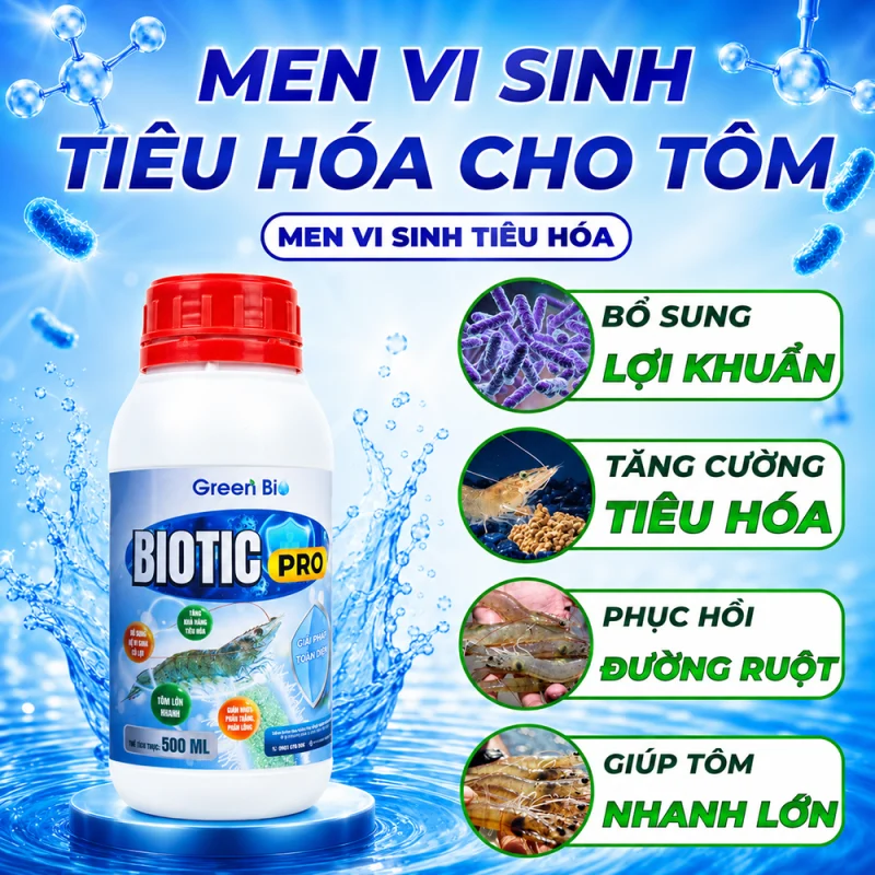 Men Vi Sinh Cho Tôm Biotic Pro