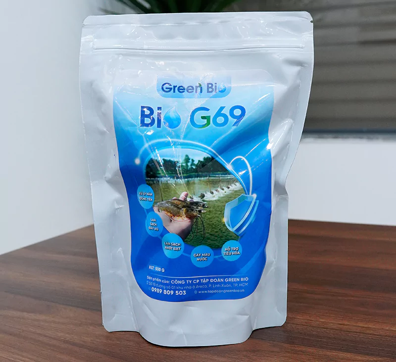 Men vi sinh cho tôm G69 Men vi sinh cho tôm G69