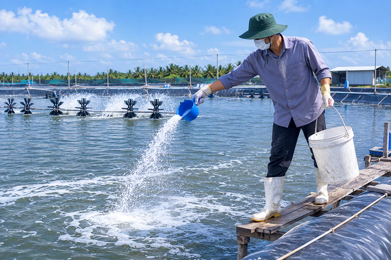 Chlorine dùng trong thủy sản Chlorine dùng trong thủy sản