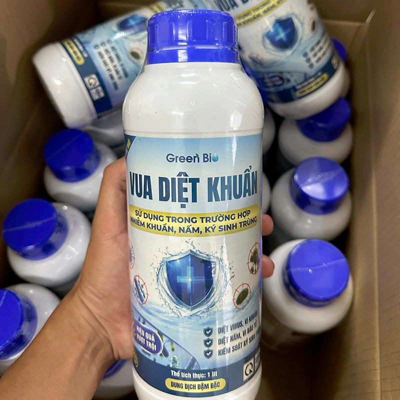 Vua Diệt Khuẩn - Diệt khuẩn ao nuôi cực mạnh Vua Diệt Khuẩn - Diệt khuẩn ao nuôi cực mạnh