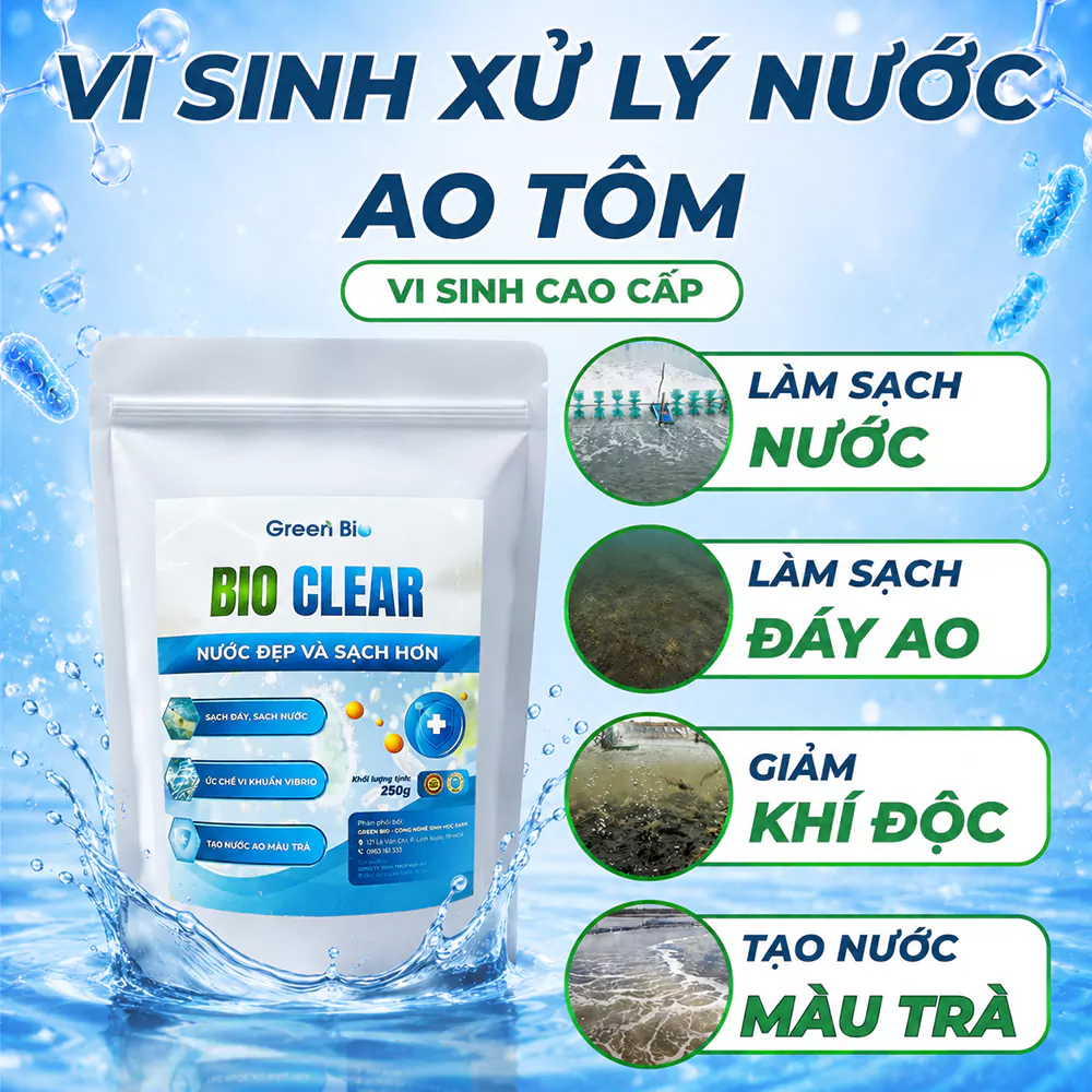 Vi sinh xử lý nước Bio Clear