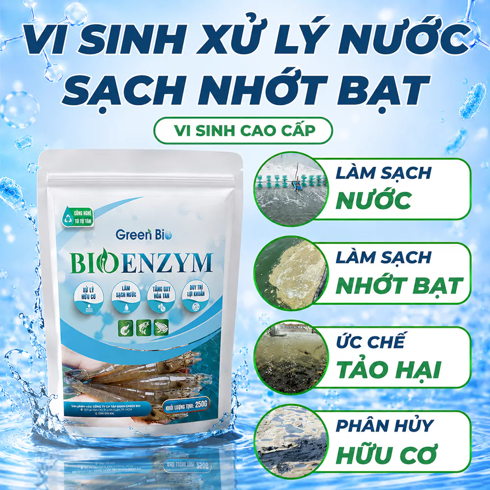 Vi sinh xử lý nước Bio Enzym