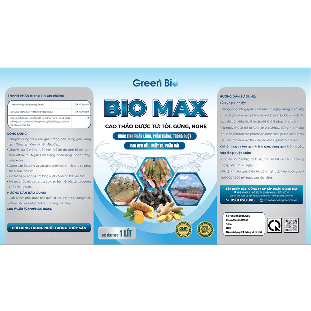 Bio Max Nhãn