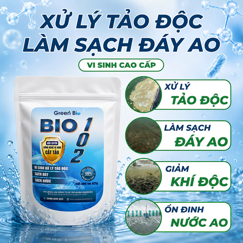 Vi sinh cắt tảo Bio 102