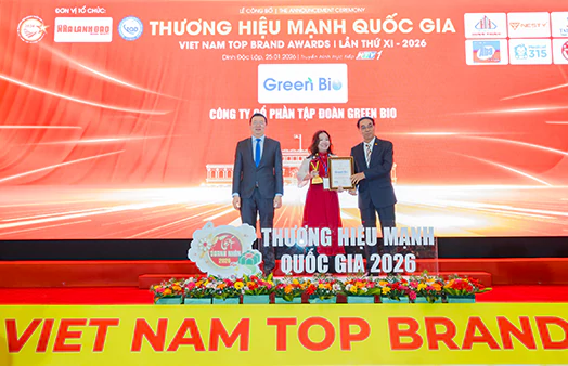 Green Bio Thương hiệu mạnh quốc gia