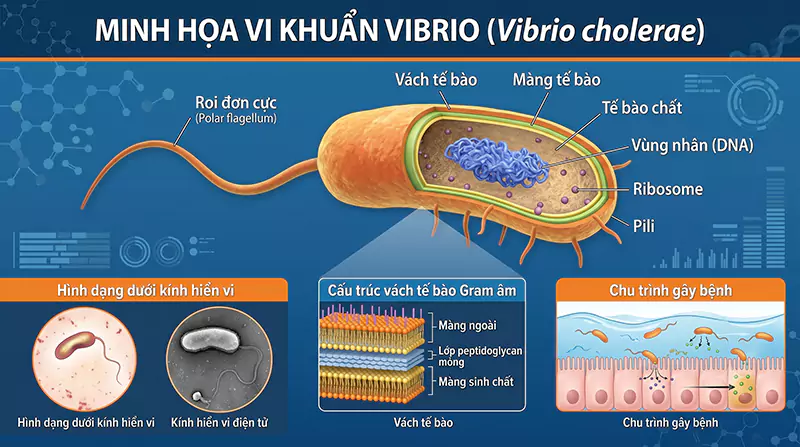 Vi khuẩn Vibrio Vi khuẩn Vibrio