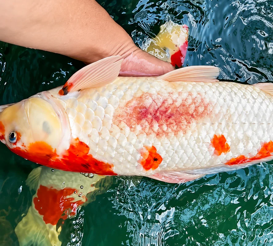 cá bị đỏ mình cá bị đỏ mình